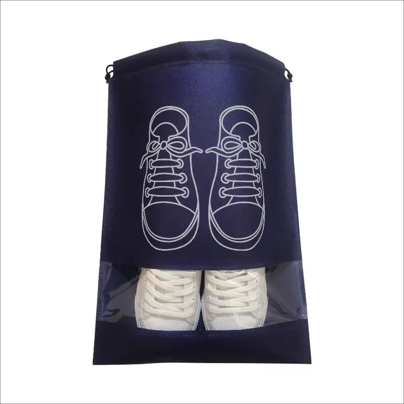 5PCS non-woven fabric shoe bags for shoe storage, dust-proof storage bags