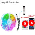 1-20M Led Light Strip with USB Plug 5050 Multicolor