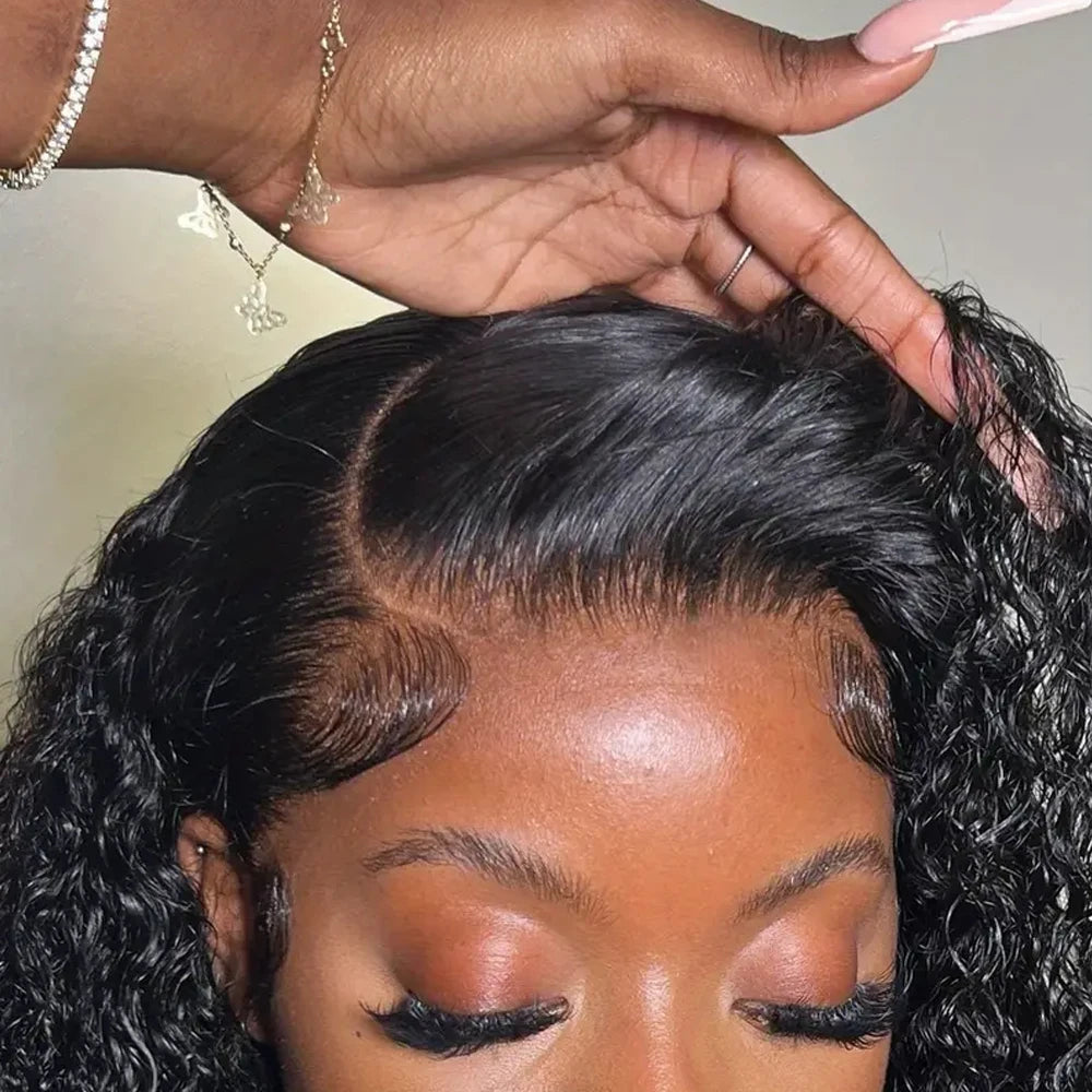 250% Density Glueless Deep Curly Wave Wig Ready To