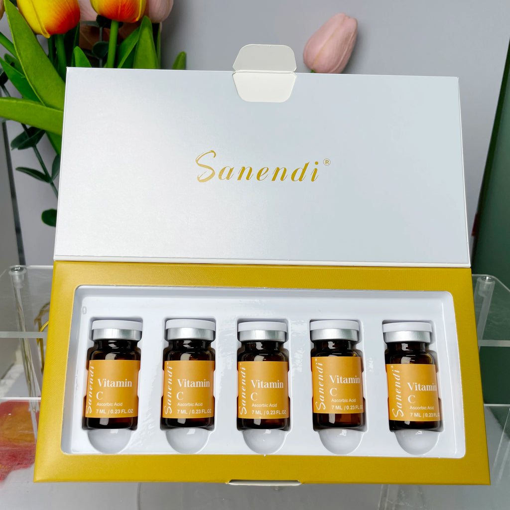 6 in 1 PDRN GS-H Hyaluronic Acid Serum Vitamin C Essence Collagen Korean Skin Care Hydrating Moisturizing Face Care Glow Recipe