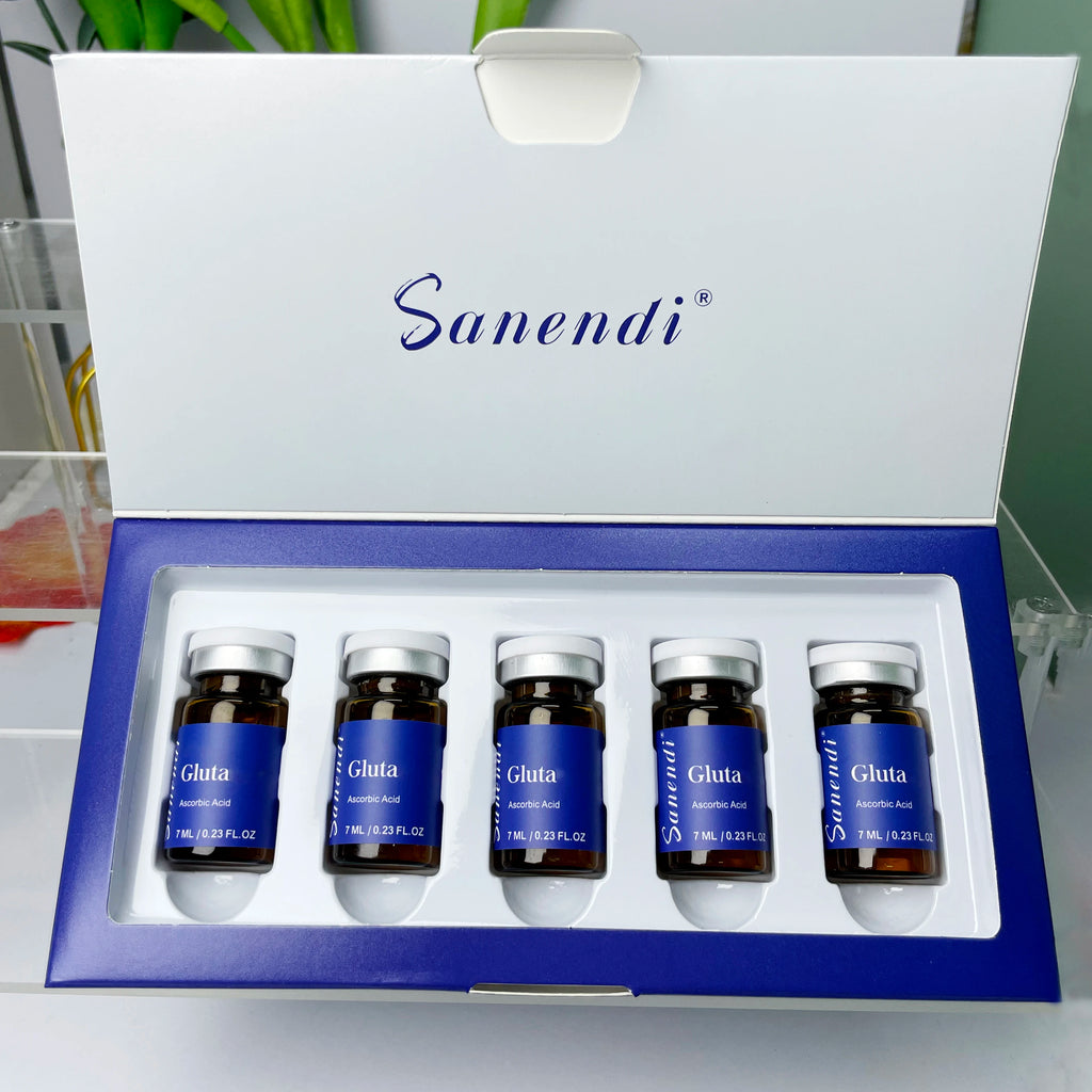 6 in 1 PDRN GS-H Hyaluronic Acid Serum Vitamin C Essence Collagen Korean Skin Care Hydrating Moisturizing Face Care Glow Recipe
