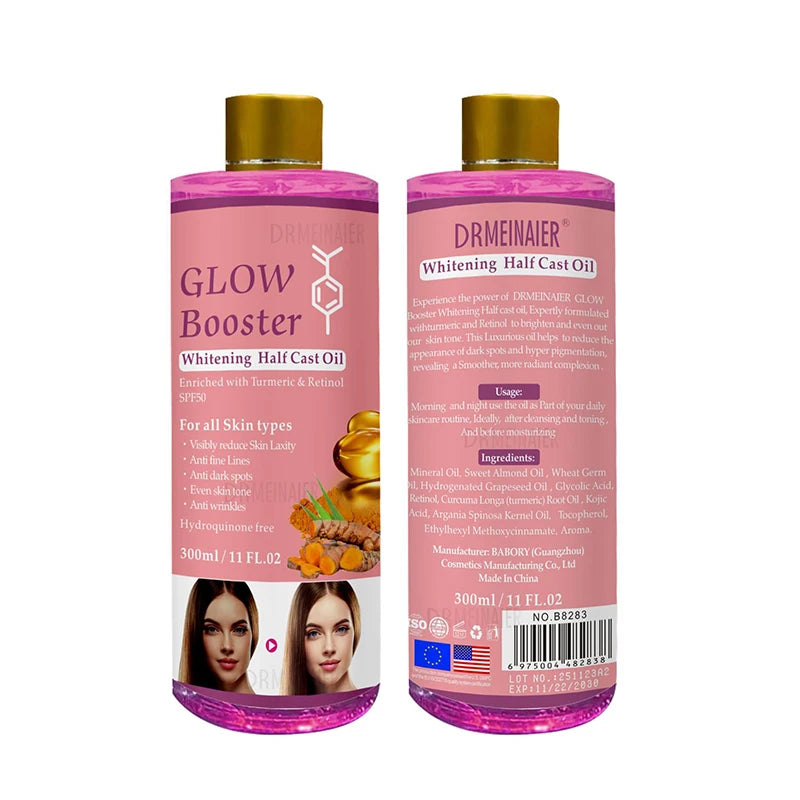 300ml Alpha Arbutin And Kojic Acid Brighten Serum Face & Body Moisturizer Nourishing Brighten Body Oil Body Face Skin Care