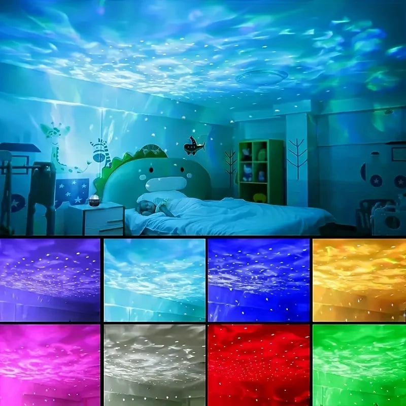 USB LED Night Light Starry Sky Projector Lamp Aurora