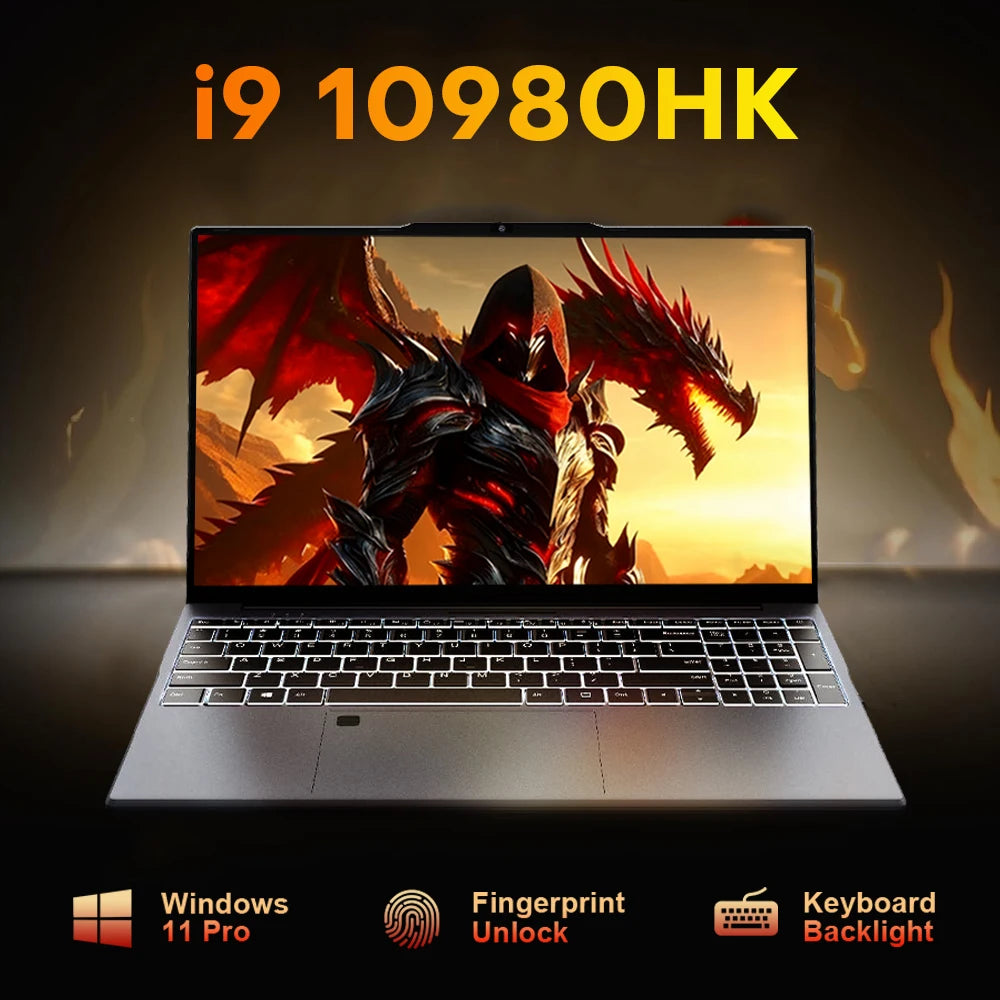 Ultra Slim Laptop 15.6" 16GB RAM 2TB SSD Intel
