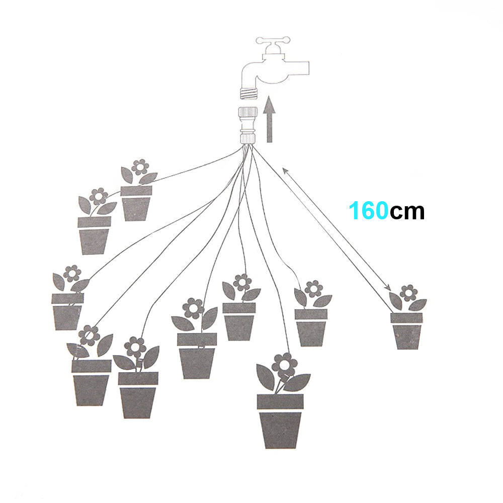 Plant Irrigation Tools Automatic Watering Device Auto Drip Arrow Garden Flower Watering Water Lazy Planting Kit Dripper Kits