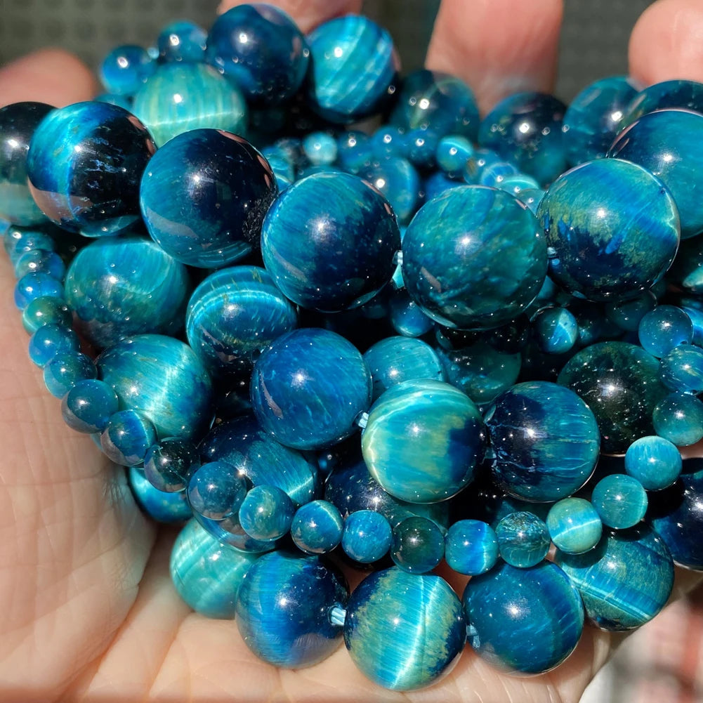 Natural Stone Beads 4 6 8 10mm Tiger Eye