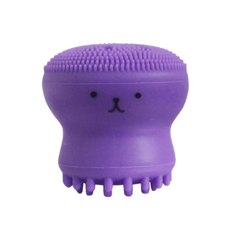 1pc Silicone Face Cleansing Brush Face Washing Product Pore Cleaner Exfoliator Face Brush Washing face Brush Skin Care