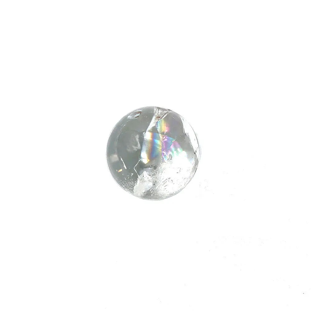 1pc Natural Stone Small Clear Quartz Sphere Crystal Ball Crystals Stone Rainbow Reiki Home Room Decoration Energy Spiritual Gift