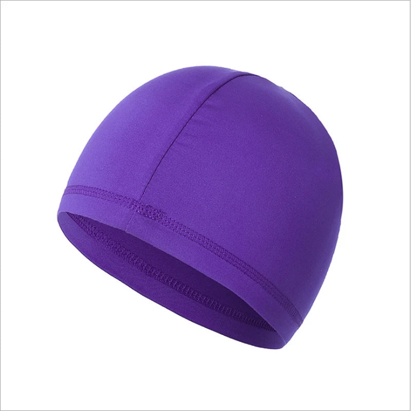 WZCX Camouflage Printing Sun Protection Outdoor Cycling Skull Cap Quick Dry Unisex Solid Color Men Cycling Caps Skullies Beanies