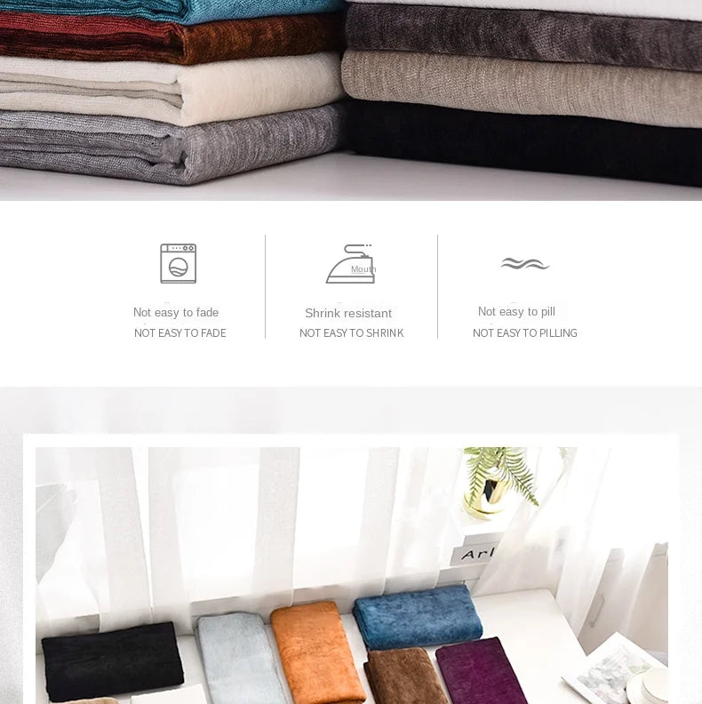 Anti-cat Scratch Chenille Fabric By The Meter for Upholstery Sofa Furniture Curtain Tablecloth Sewing Thick Wear-resistant Cloth