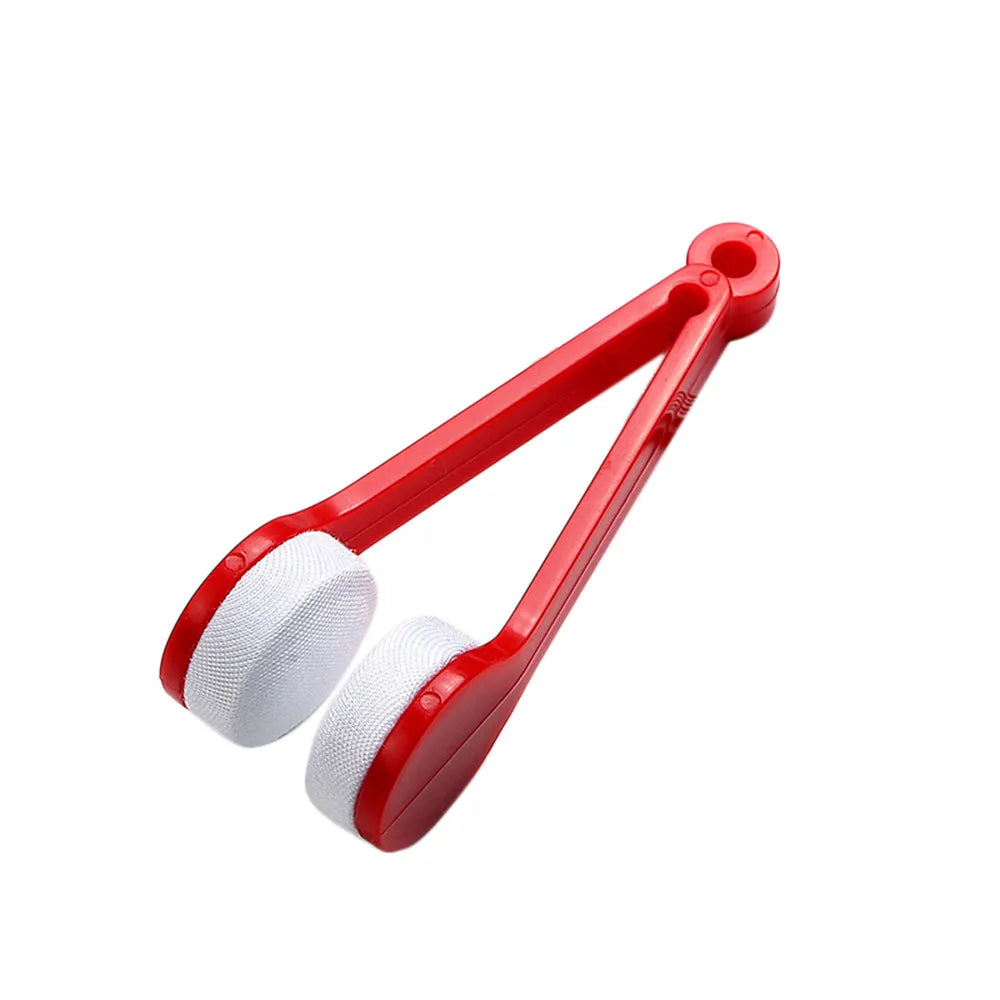 Mini Portable Microfiber Brush For Glasses Eyeglass Spectacles Microfiber Cleaning Brushes Sunglasses Screen Cleaner Tools d5