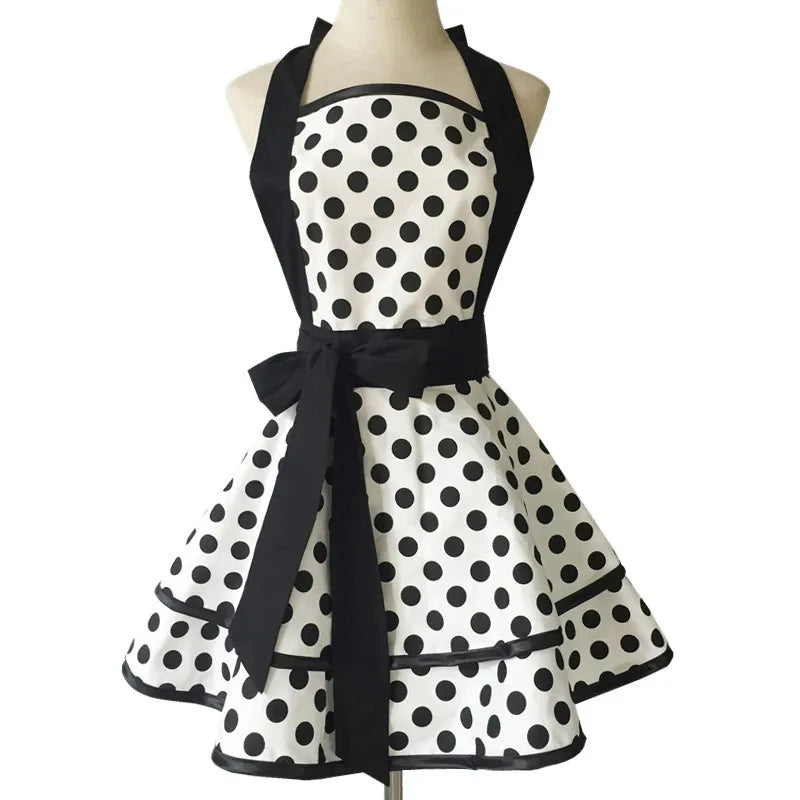 Lovely Apron Cute  Large Swing Princess Apron kitchen Cooking Oilproof Aprons for Women Girls