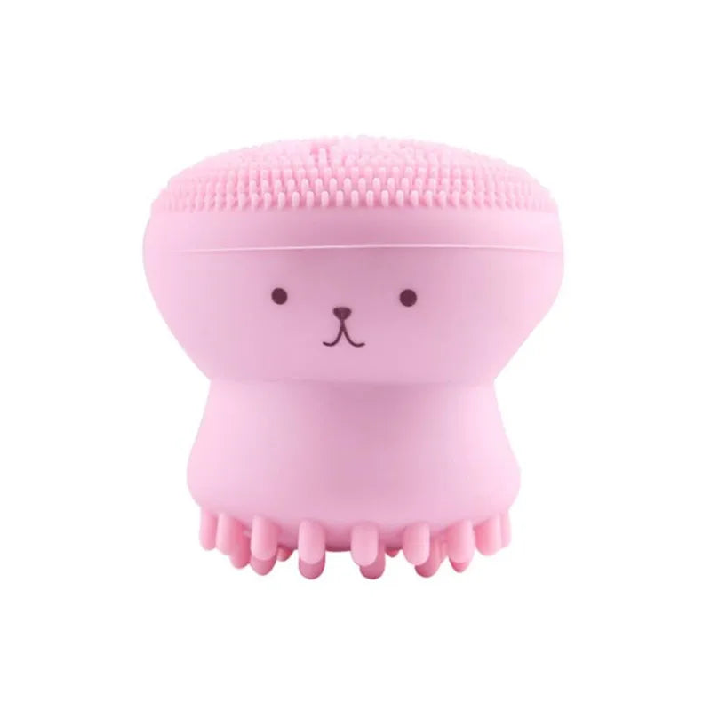 1pc Silicone Face Cleansing Brush Face Washing Product Pore Cleaner Exfoliator Face Brush Washing face Brush Skin Care