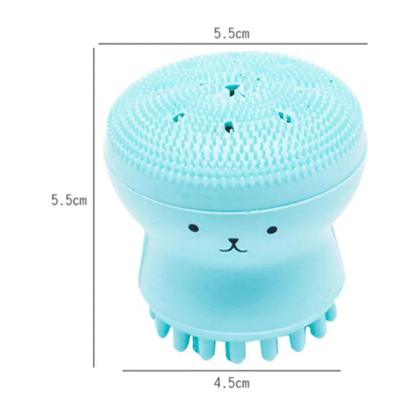 1pc Silicone Face Cleansing Brush Face Washing Product Pore Cleaner Exfoliator Face Brush Washing face Brush Skin Care