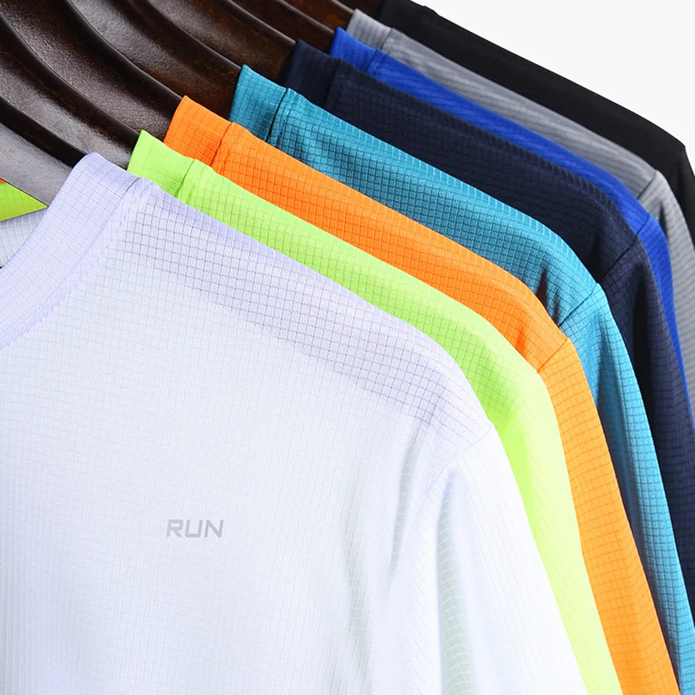 Quick Dry Breathable T-Shirt Sports Tops Training Clothes Long