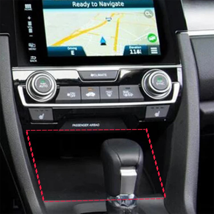 wireless charger For Honda Civic 2018 2020 phone holder car charge fast charging pad mobile mount Accessories