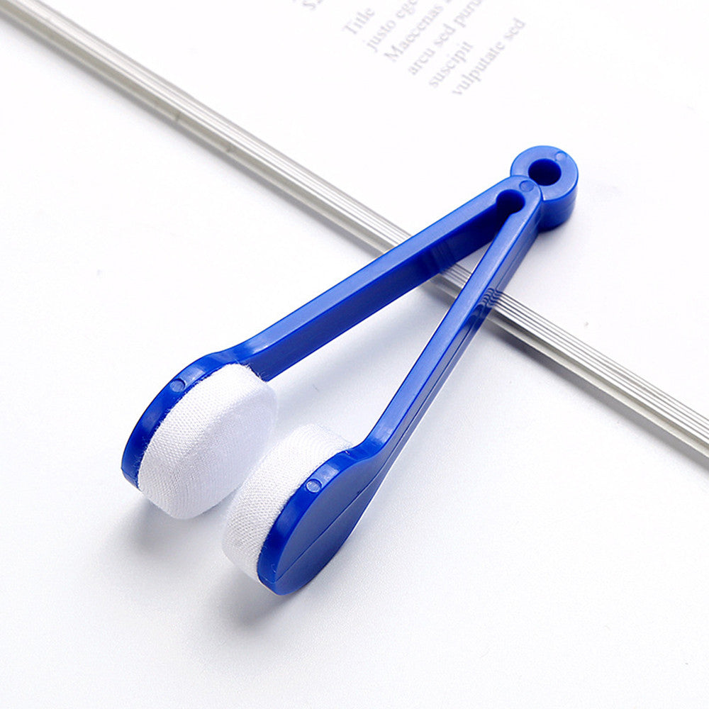 Mini Portable Microfiber Brush For Glasses Eyeglass Spectacles Microfiber Cleaning Brushes Sunglasses Screen Cleaner Tools d5