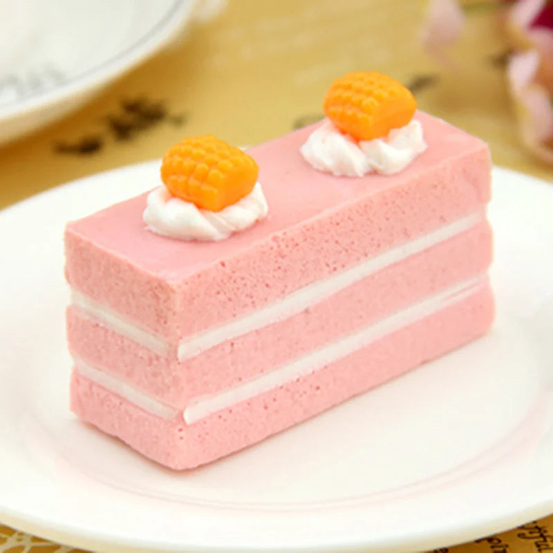 Simulation Artificial Cake for Home Kitchen Decor Wedding Christmas Party Valentine's Day Dessert Prop - Food Display