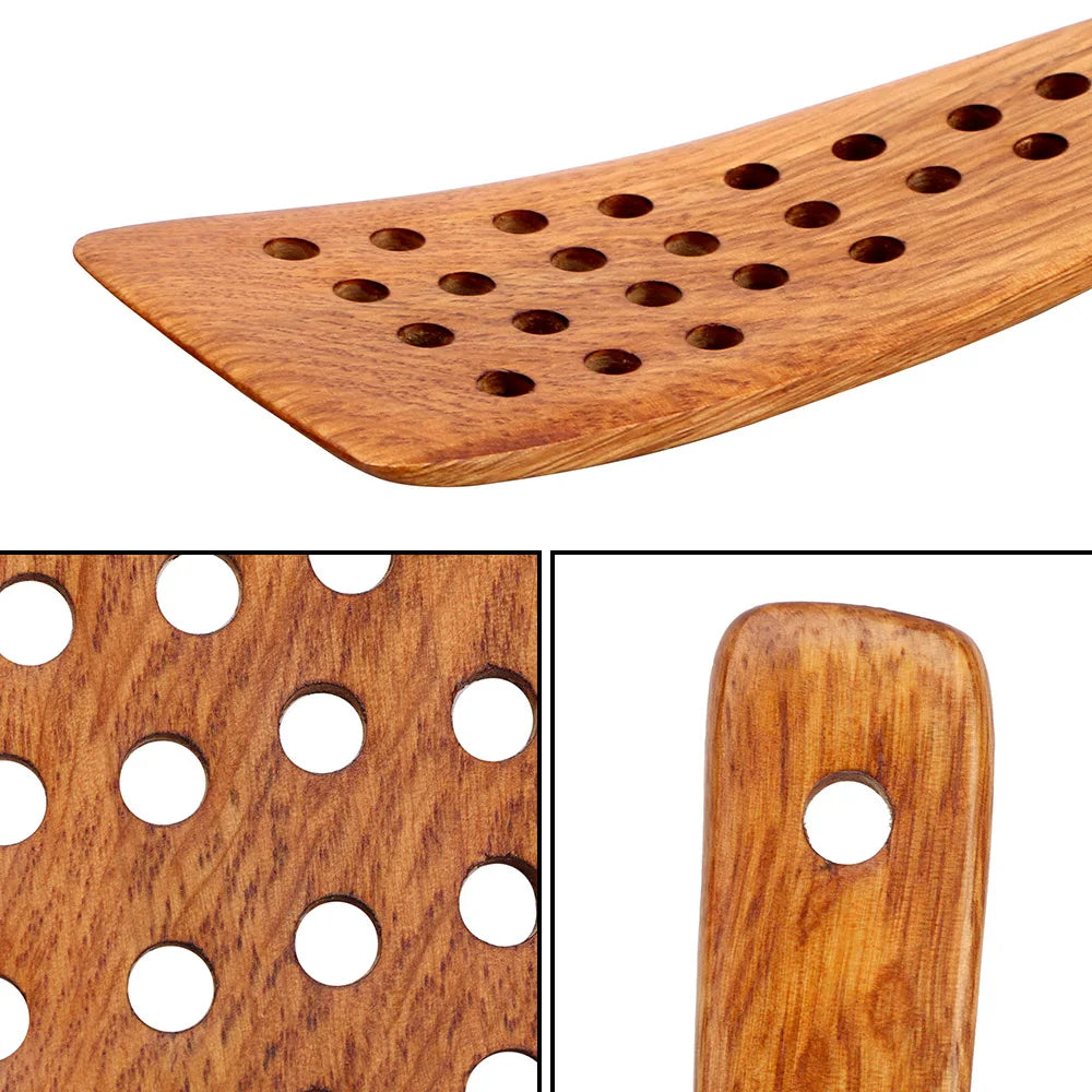 Filter Shovel Kitchen Cooking Tool Frying Steak Shovel Wooden