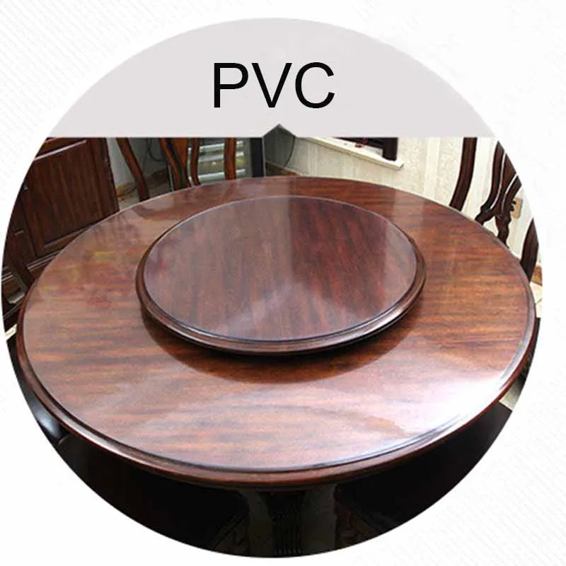 1pcs thickness 1.0mm Soft glass PVC plastic tablecloth  transparent tablecloth waterproof kitchen pattern oil soft cloth