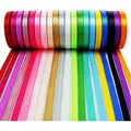10 Meters Grosgrain Ribbon Solid Fabric for Gift Wrapping Wedding Bows Decoration Hair Sewing Supplies DIY Crafts Accessories