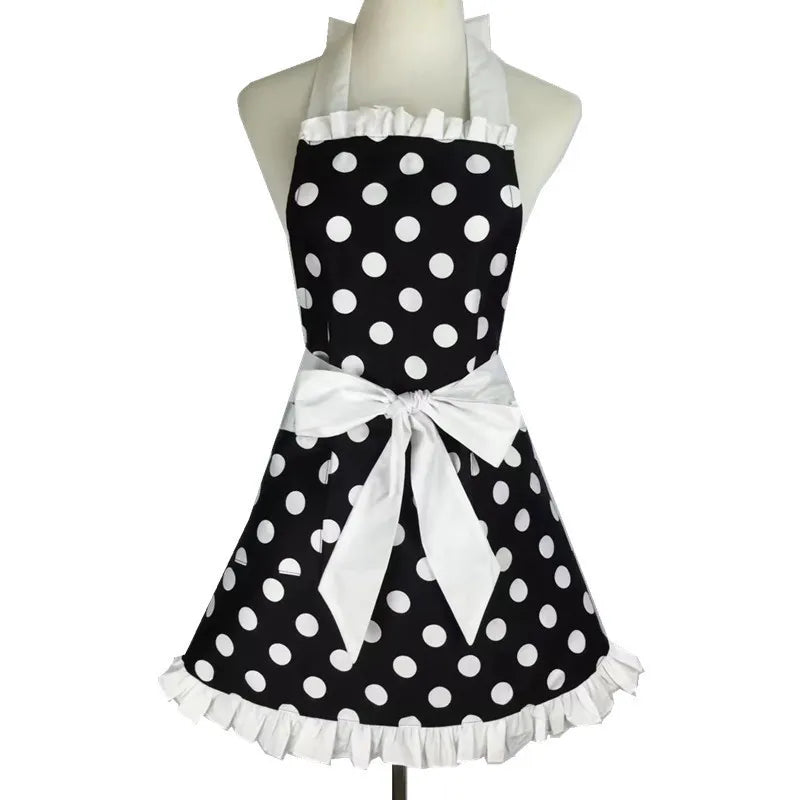 Lovely Apron Cute  Large Swing Princess Apron kitchen Cooking Oilproof Aprons for Women Girls