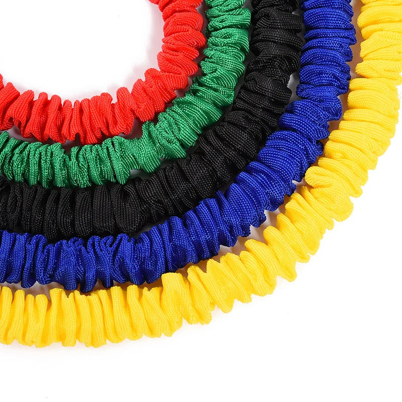 Set Resistance Bands Crossfit Training Exercise Workout Equipment Yoga