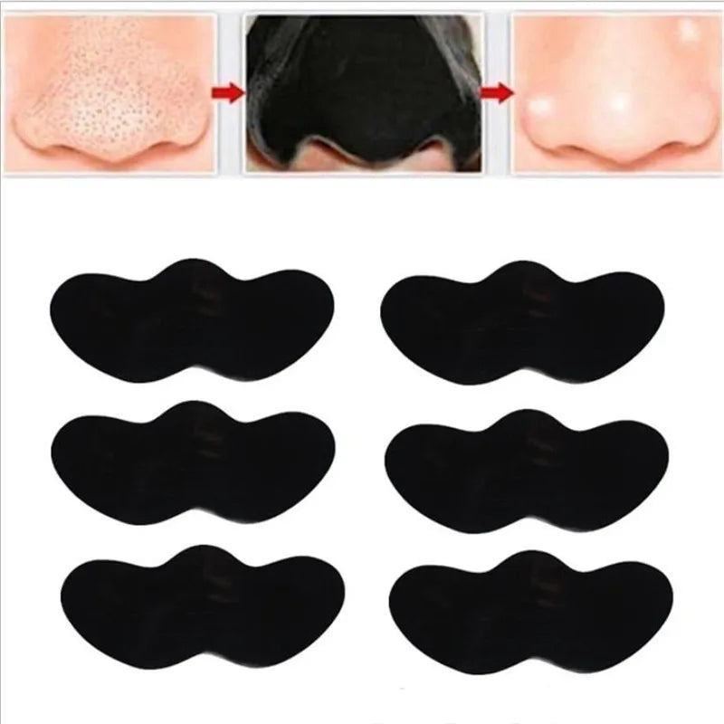 10-50pcs Nose Blackhead Remover Mask Deep Cleansing Skin Care Shrink Pore Acne Treatment Mask Nose Black dots Pore Clean Strips