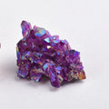 1PC 100% Natural Crystal Quartz Electroplated Colourful Column Reiki Mineral Ore Or Ornaments Aquarium Home Decor Healing Stone