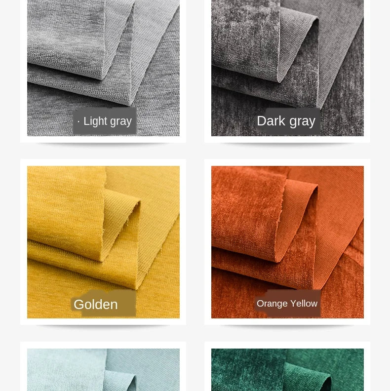Anti-cat Scratch Chenille Fabric By The Meter for Upholstery Sofa Furniture Curtain Tablecloth Sewing Thick Wear-resistant Cloth