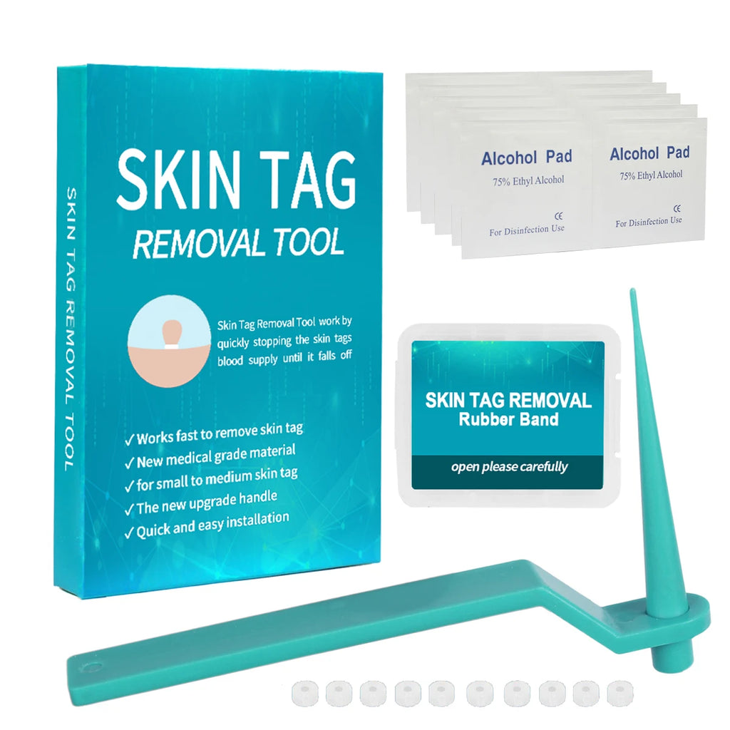Micro skin tag remover Rubber bands for micro Skin tag wart Remove Acne remover Treatments Face Skin Care Good Tools