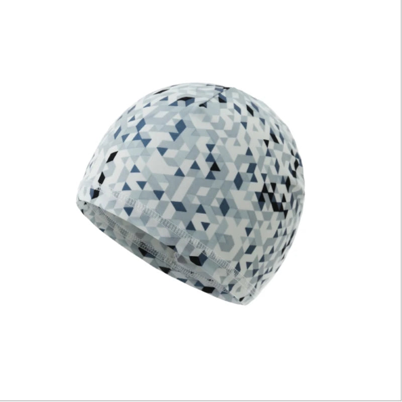WZCX Camouflage Printing Sun Protection Outdoor Cycling Skull Cap Quick Dry Unisex Solid Color Men Cycling Caps Skullies Beanies