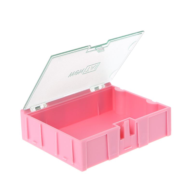 9pcs/set SMD Container SMT IC Electronic Component Mini Storage Box Jewelry Case K0AB