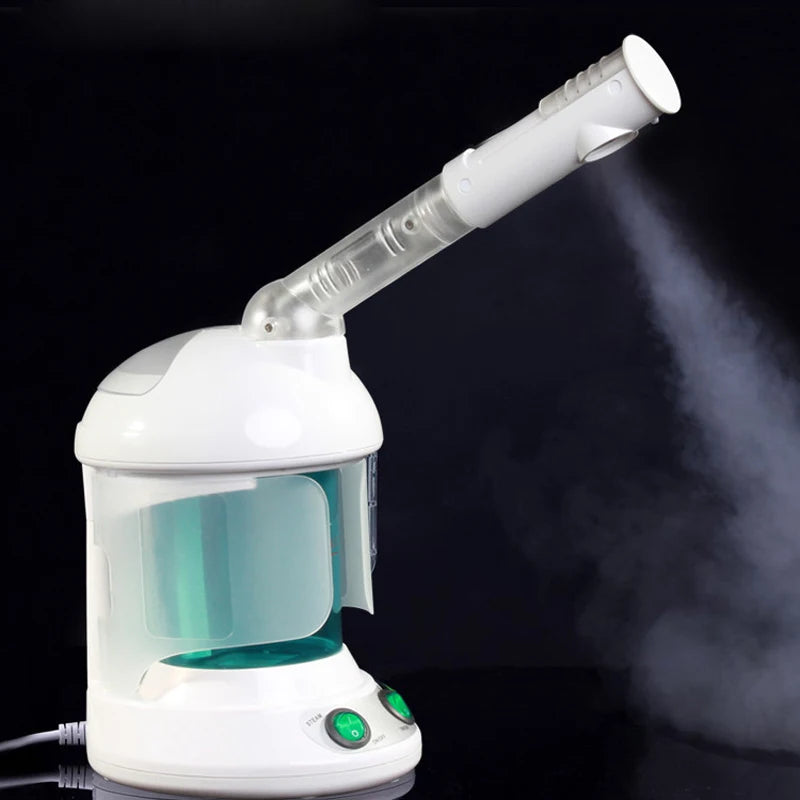 Professional Beauty Salon Nebulizer Skin Care Face Facial Steamer Vaporizer Spa Steam Spray Humidifier Nano Mister Fogger