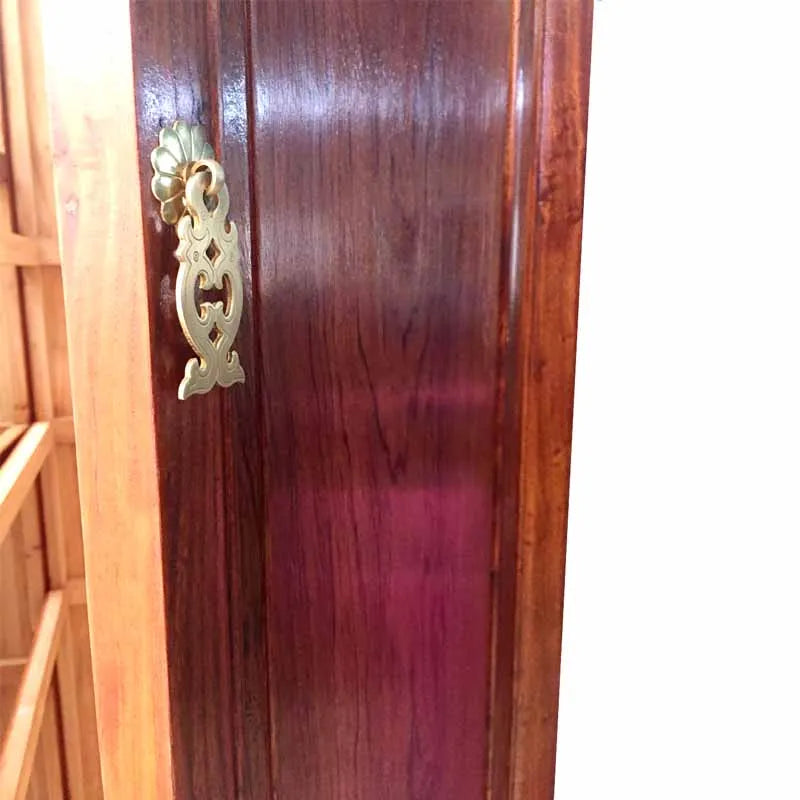 Vintage Fish Shape Small Brass Cabinet Knobs And Handles Handmade Ring Pull Drop Closet Drawer Door Furniture handles