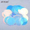 JUNAO 20g 10*40mm Glitter Large Sewing Shape Sequins Decoration leaves Sequin Paillette Material For Needlework Clothes Crafts