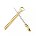 Titanium alloy toothpick Domestic outdoor toothpick fruit fork, camping tool, toothpick rack, titanium alloy portable toothpick
