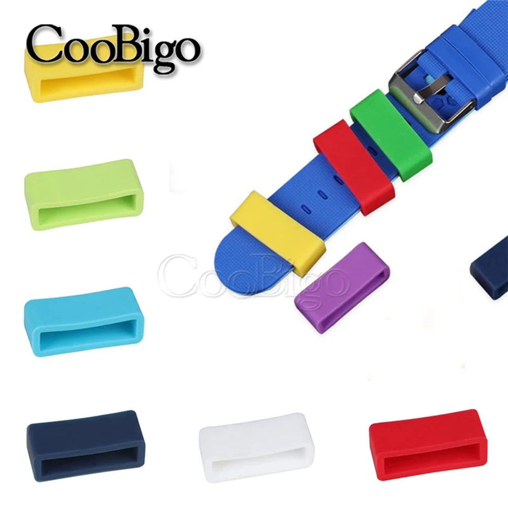 10pcs/pack Plastic Belt Loop Keeper Square Loop Buckles Belt Harness Backpack Straps