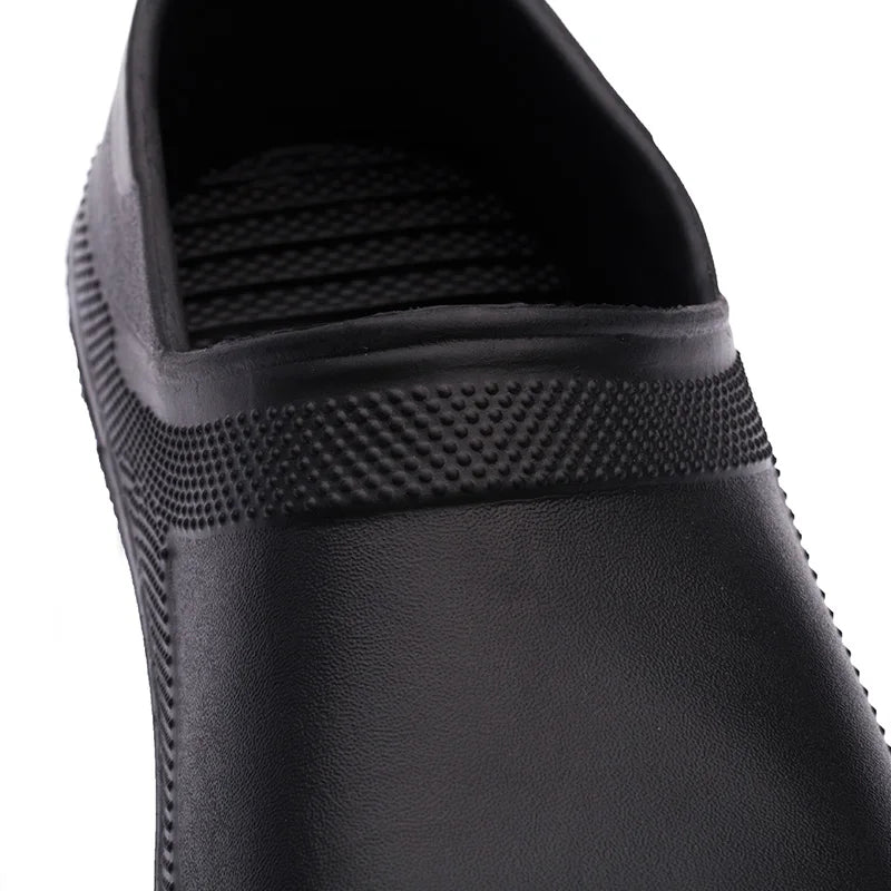 High Quality EVA Chef Shoes Non-slip Waterproof Oil-Proof Kitchen Cook Flat Working Shoes Hotel Restaurant Clogs Men Multicolor
