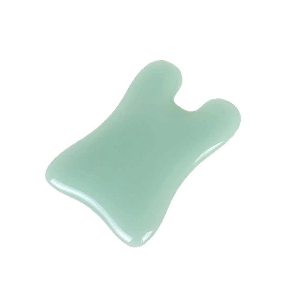Gua Sha Natural Stone Resin Scraper Board Meridian Relaxation Face Massager Facial Tool For Body Slimming Massage Skin Care