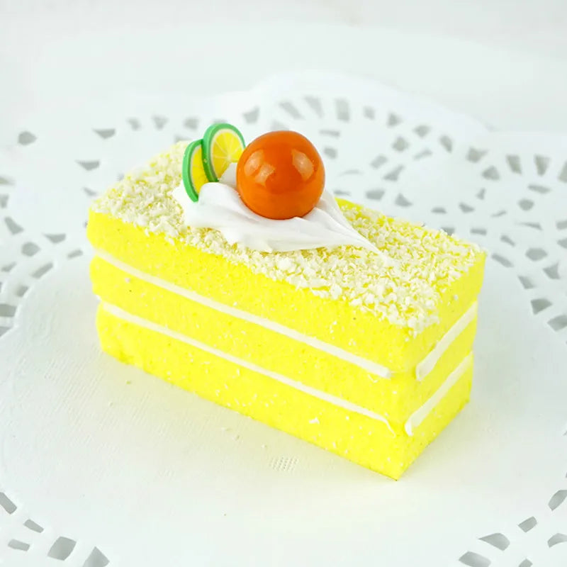 Simulation Artificial Cake for Home Kitchen Decor Wedding Christmas Party Valentine's Day Dessert Prop - Food Display