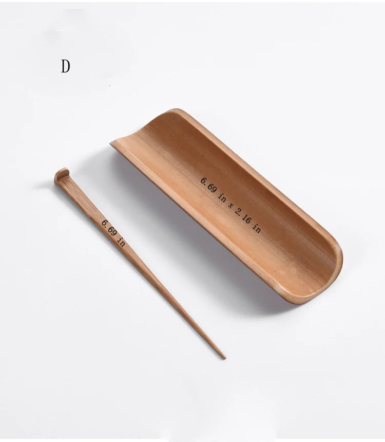 Handmade Chinese Bamboo Tea Tools Set, Spoon Clip, Scoop, Kung Fu, Gongfu Accessories, Ceremony Gift