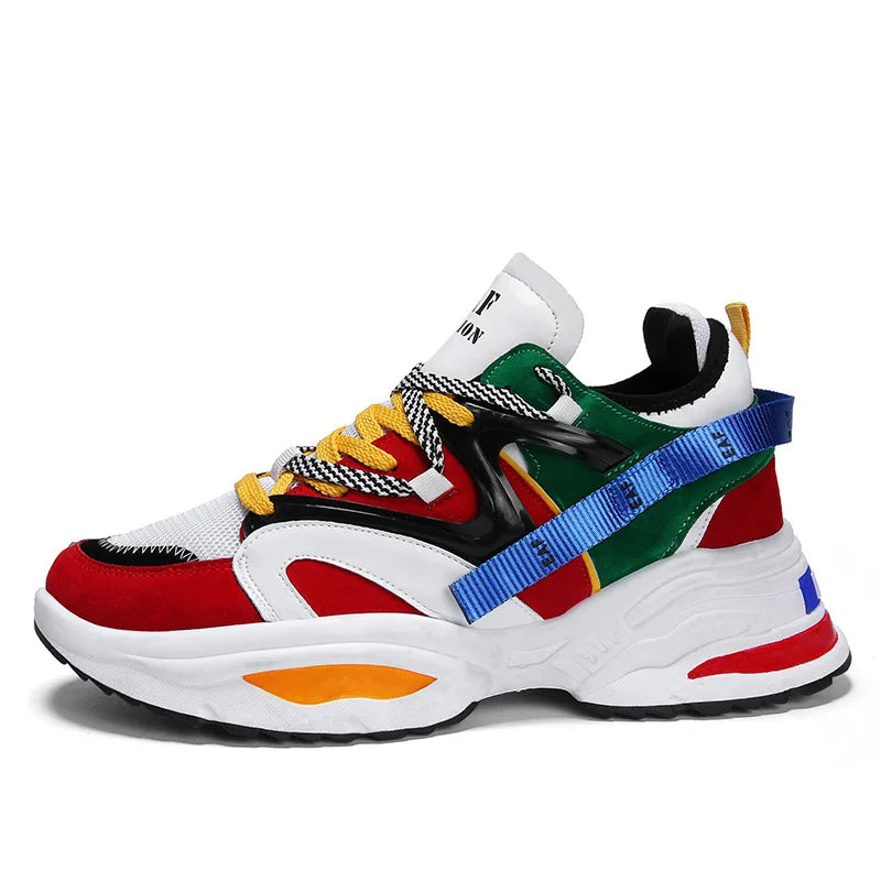 Customizable Stylish Women Running Shoes Increasing 6CM Sneakers