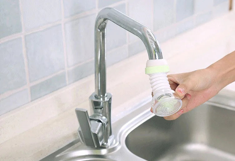 Water Saving Tap Rotatable Kitchen Faucet Extender Adjustable Adapter Sink Faucet Extenders Filter Bathroom Sink Accessories