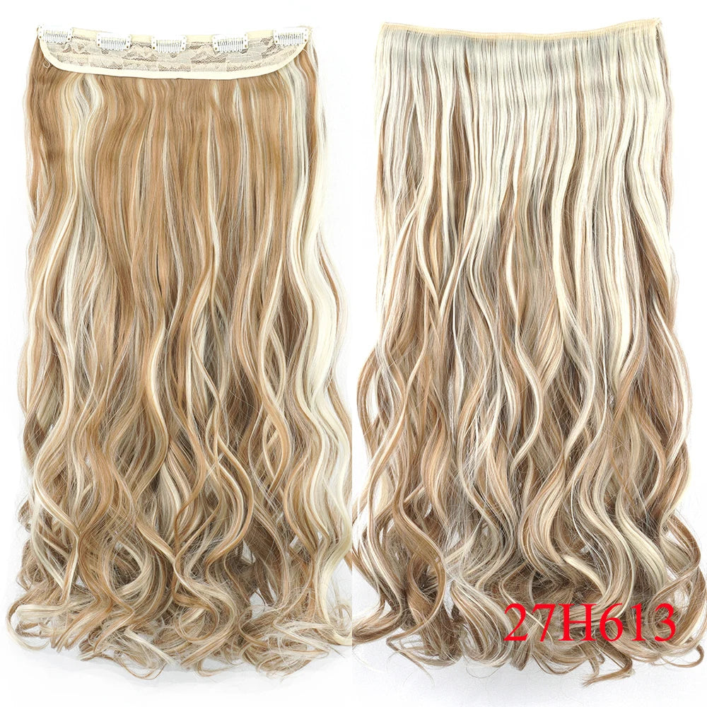 Soowee 24'' 28'' Synthetic Hair Charms Clip In Hair