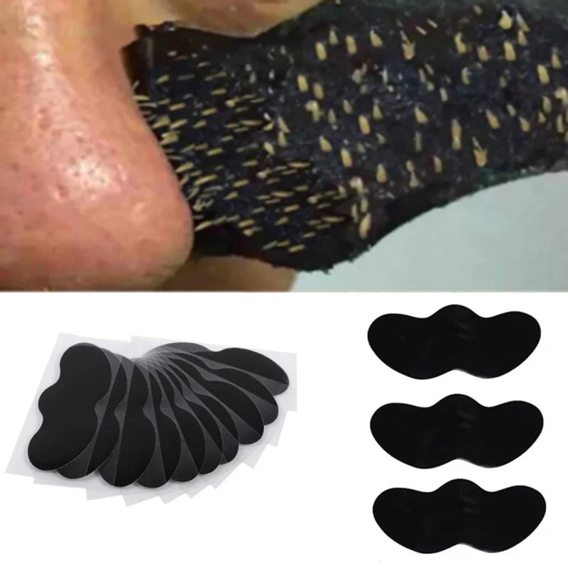 10-50pcs Nose Blackhead Remover Mask Deep Cleansing Skin Care Shrink Pore Acne Treatment Mask Nose Black dots Pore Clean Strips