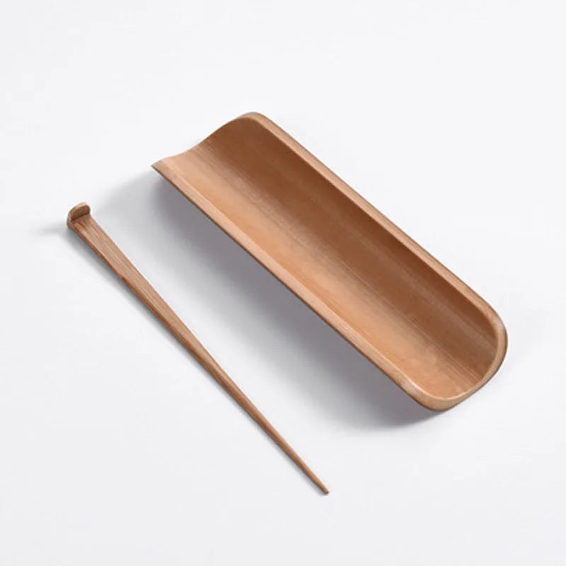 Handmade Chinese Bamboo Tea Tools Set, Spoon Clip, Scoop, Kung Fu, Gongfu Accessories, Ceremony Gift