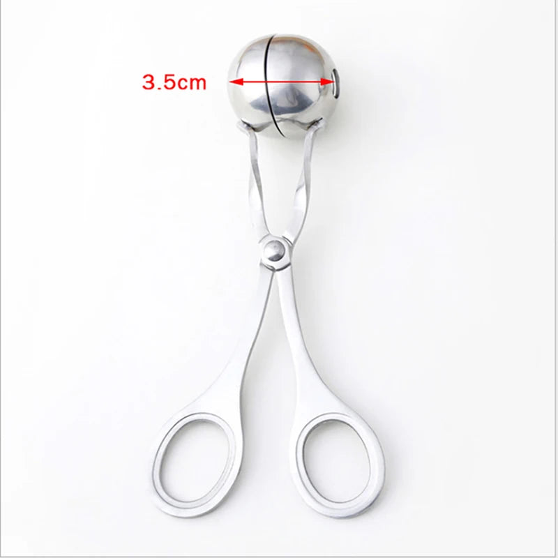 Meatball Apparatus Maker Clip Fish Ball Rice Ball Making Mold Form Tools Kitchen Accessories Stainless Steel Meat Baller Utensil