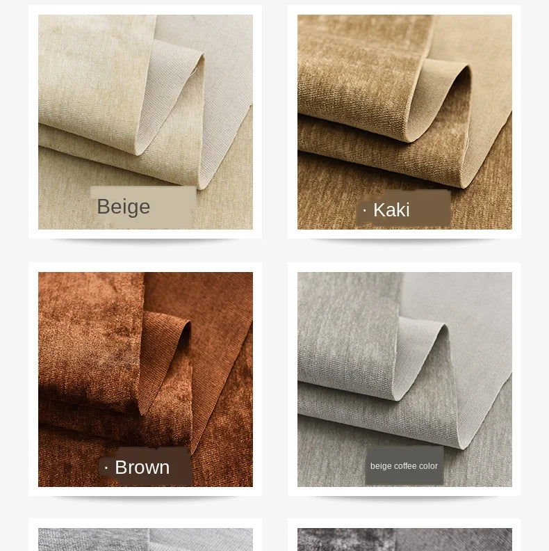 Anti-cat Scratch Chenille Fabric By The Meter for Upholstery Sofa Furniture Curtain Tablecloth Sewing Thick Wear-resistant Cloth