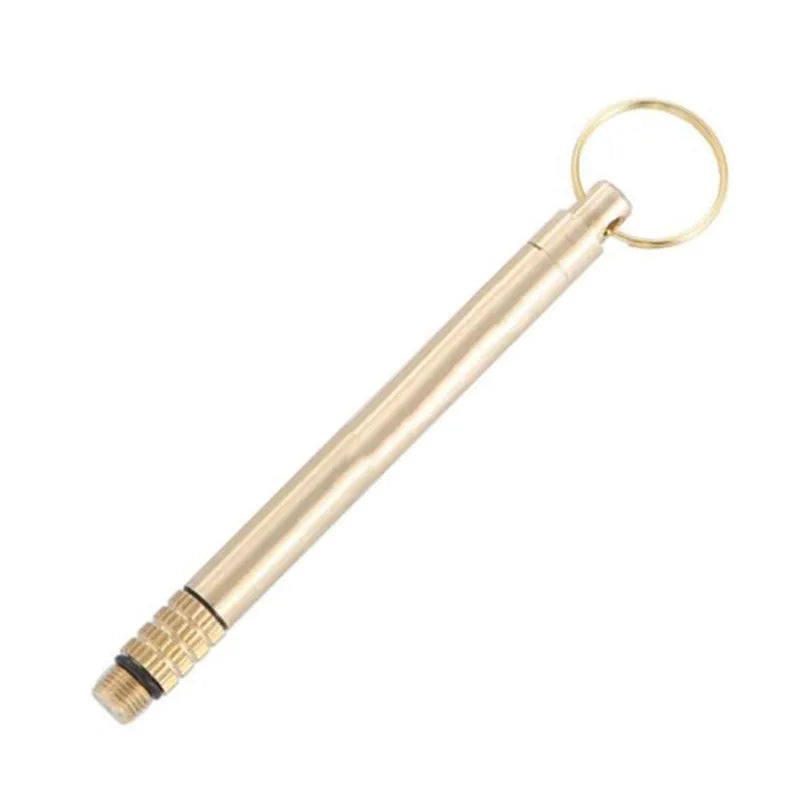 Titanium alloy toothpick Domestic outdoor toothpick fruit fork, camping tool, toothpick rack, titanium alloy portable toothpick